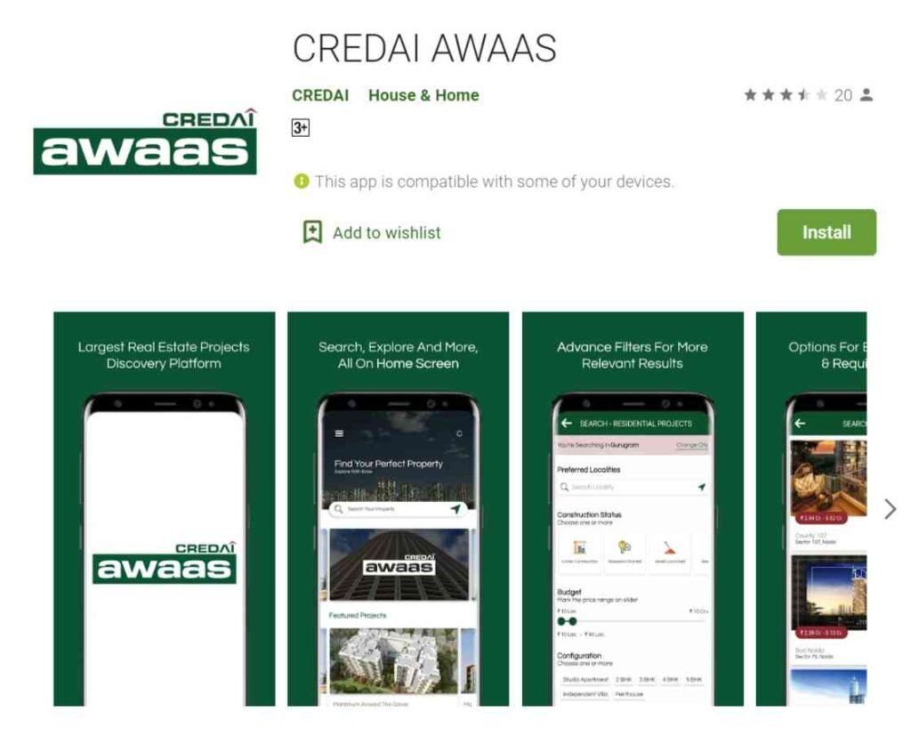 CREDAI Awaas Mobile App