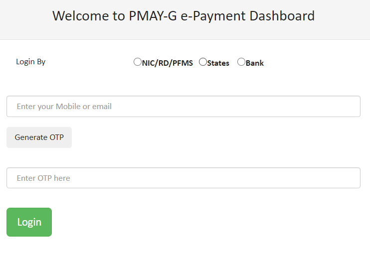 PMAY-G e-Payment