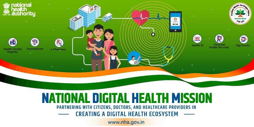 NDHM Digital Health Mission Yojana