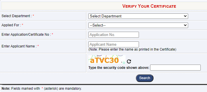 Verify your Certificate