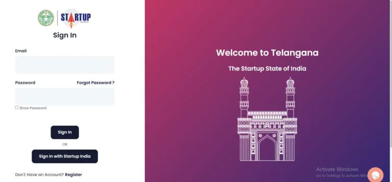 Startup Telangana