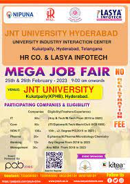 JNTUH Mega Job Fair 