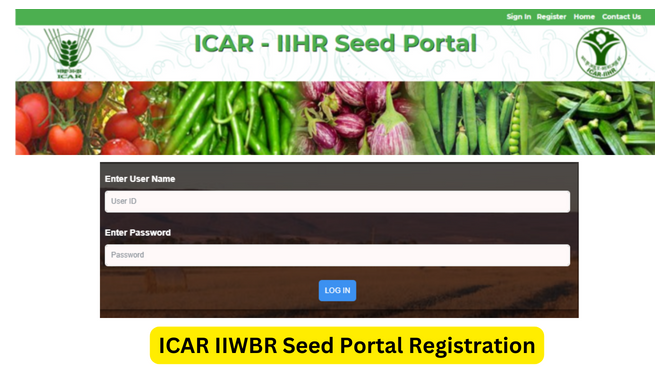 ICAR IIWBR Seed Portal Registration